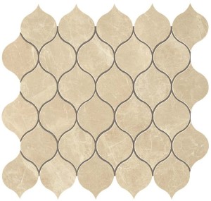 Płytki marmuropodobne Atlas Concorde Marvel Elegant Sable Drop Mosaic 27,2x29,7 Lucida /0,4847m2/
