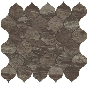Płytki marmuropodobne Atlas Concorde Marvel Absolute Brown Drop Mosaic 27,2x29,7 Lucida /0,4847m2/