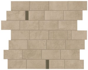 Płytki duże Atlas Concorde Boost Pro Clay Minibrick Pro Coffee 29,7x33,3 Matt /0,594m2/