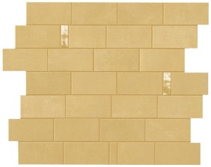 Płytki duże Atlas Concorde Boost Pro Mustard Minibrick Pro Yellow 29,7x33,3 Matt /0,594m2/