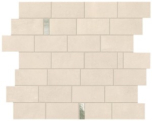 Płytki duże Atlas Concorde Boost Pro Ivory Minibrick Pro Olive 29,7x33,3 Matt /0,594m2/
