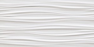 Płytki scienne Atlas Concorde 3D Ribbon White 40x80 Matt /1,28m2/