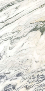 Spiek kwarcowy 12mm The Top Marazzi Bianco Arni Lux Book Match A MAEF 324x162 cm 162x324x1,2