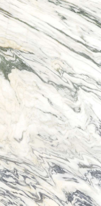 Spiek kwarcowy Marazzi Grande Marble Look Bianco Arni MAP2 Book Match B Lux Rett. 160x320x0,6cm