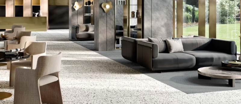 Płytki lastryko Casalgrande Padana Terrazzotech Bianco 60x60.png