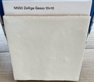 Płytki ciegiełki postarzane beż Marazzi Zellige Gesso M5S0 10x10