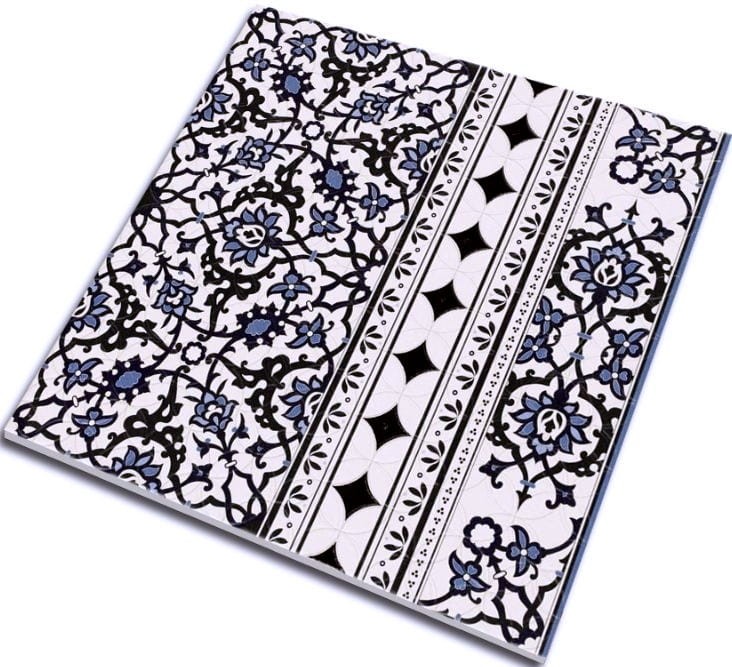 Realonda Orly Deco Cenefa 44x44 płytka gresowa 156590