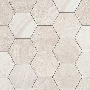 Płyty marmurowe L'Antic Amsterdam Hexagon Beige Bpt 19x19x1,4 cm