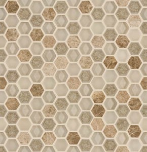 Mozaika L'Antic Aura Hexagon Creams 29x30x0,8 cm