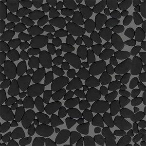 Mozaiki szklane L'Antic Boulder Black 30,5x30,5x0,6 cm