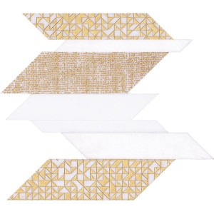 Mozaika kamienna L'Antic Callanish Gold 22,5x34x0,75-1-1,25 cm