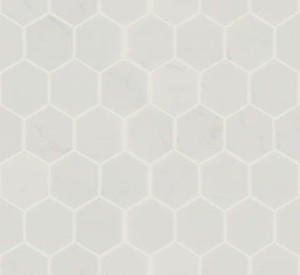 Mozaiki marmurowe L'Antic Essential Hexagon Persian White 25,8x29,8 cm