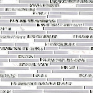 Mozaiki Mix L'Antic Eternity Mini Strip White 29,8x30,5x0,8 cm