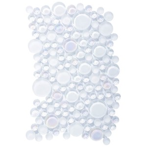 Mozaiki szklane L'Antic Glacier Moon Metallic White 19x29x0,8 cm