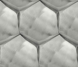 Mozaiki metalowe L'Antic Gravity Al. Dubai Metal 22,5x26x2/2,5 cm
