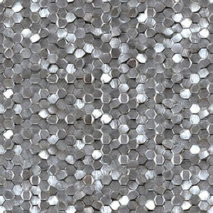 Mozaiki metalowe L'Antic Gravity Aluminium 3d Hexagon Metal 30,1 x 30,7 x 0,6 cm