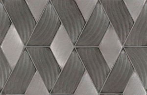 Mozaiki metalowe L'Antic Gravity Aluminium Braid Metal Titanium 23,7x35,8x 0,4 cm