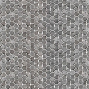 Mozaiki metalowe L'Antic Gravity Aluminium Hexagon Metal 30,4x30,7x0,4 cm