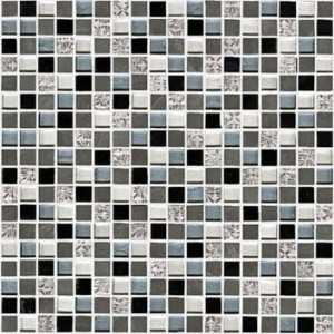 Mozaiki Mix L'Antic Imperia Mix Silver Blue Blacks 29,8x29,8 cm