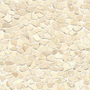 Mozaika kamienna L'Antic Paradise Minibroken Edge Blanco 32x32x1 cm