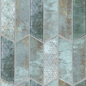 Mozaiki szklane L'Antic Rhomboid Verdigris 29,8x29,8x0,8 cm