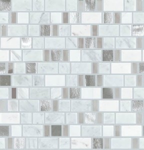 Mozaiki Mix L'Antic Victorian Stripes White  29,5x29,7x0,8 cm