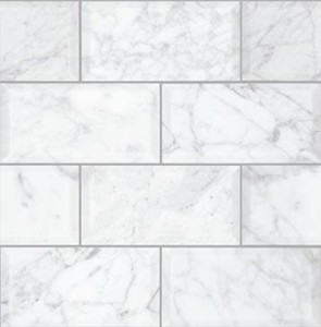 Mozaiki marmurowe L'Antic Athena Carrara Classico 30,2x30,7x1 cm