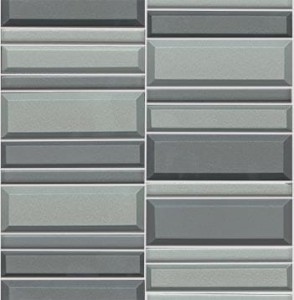Mozaiki szklane L'Antic Effect Rectangles Quartz 30x30,8x0,8 cm