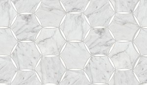 Mozaiki marmurowe L'Antic Essential Links Carrara 25,4x29,5x1 cm