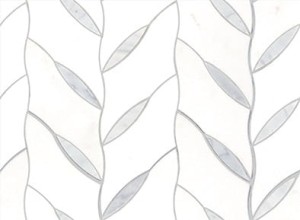 Mozaiki marmurowe L'Antic Essential Spike Thassos 24,5x33,4x1 cm