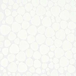 Mozaiki szklane L'Antic Glaze Pebbles White 30,5x30,5x0,6 cm