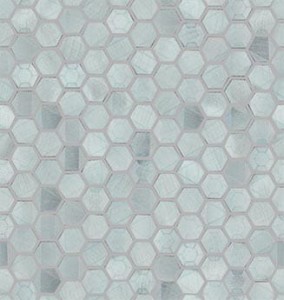 Mozaiki metalowe L'Antic Gravity Aluminium Sides Aquamarine 27,7x29,2 cm