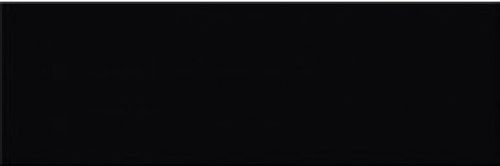 Ribesalbes Ceramica Negro Brillo Liso 10x30 płytka ścienna 150326