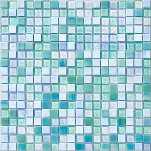 Mozaiki szklane L'Antic Water Ice Excellence 29,6x29,6x0,4 cm