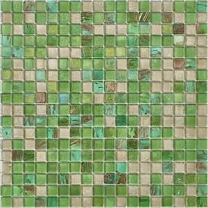 Mozaiki szklane L'Antic Water Rain Forest Supreme 29,6x29,6x0,4 cm