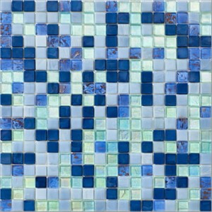 Mozaiki szklane L'Antic Water Sea Supreme 29,6x29,6x0,4 cm