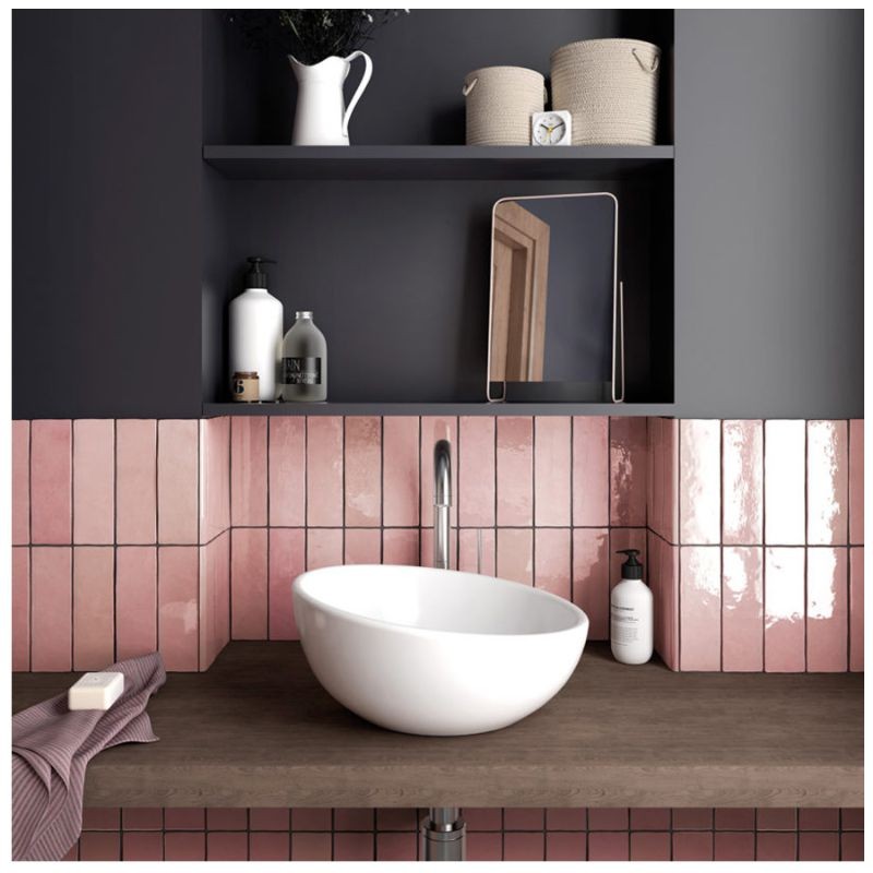 Equipe Artisan Rose Mallow 6,5x20 płytka ścienna 126842