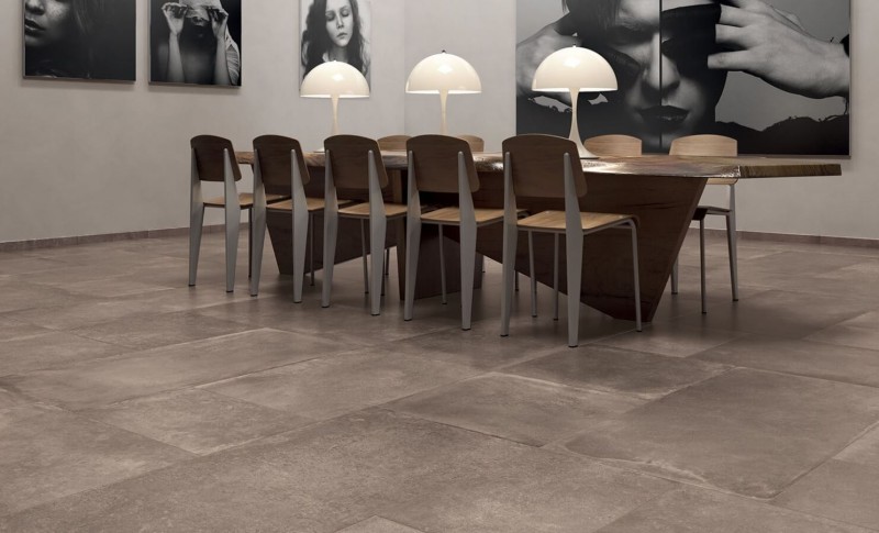 Płytki podłogowe beton szary ABK Unika Grey UKR57150 30x120 84742