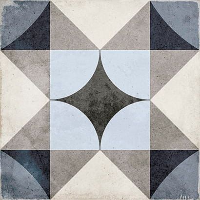 Equipe Art Nouveau Palais Blue 20x20 płytka gresowa patchwork 164609