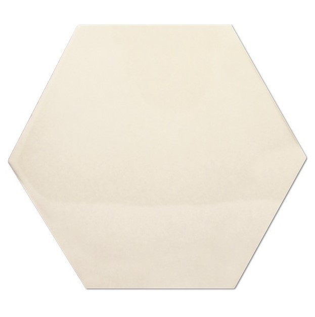 Płytki hexagonalne Decus Hexagono Crema Brillo 17x15 25557