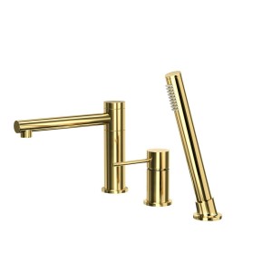 Bateria wannowa otworowa Corsan CMB7542GL Lugo złota