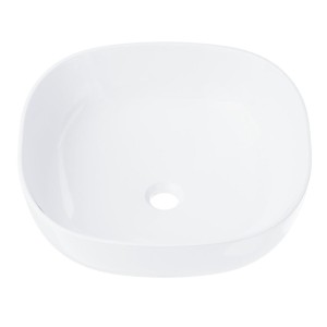 Umywalka nablatowa Corsan kwadratowa 420x420x145 mm