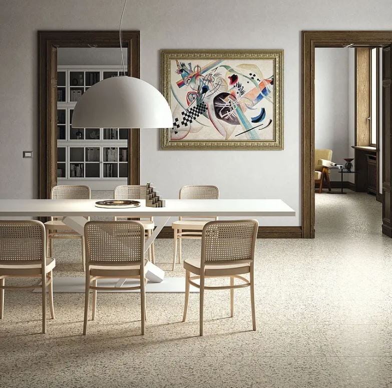 Plytki podłogowe Casalgrande Padana Terrazzo Beige 60x60 9mm 167917