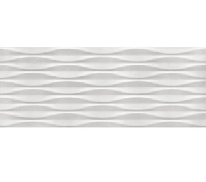 Cifre Relieve Titan White Brillo 30x90 płytka ścienna