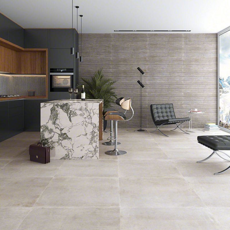 Vives Montreal Calgary-R Cemento 32x99 płytki ścienne 154159