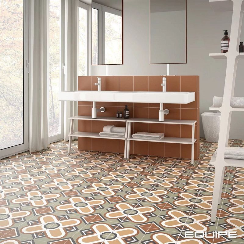 Equipe Bauhome Blume Warm 20x20 płytki patchwork gresowe 126891