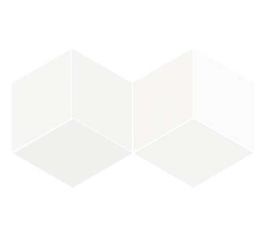 WOW Flow Diamond White 14x24 płytka gresowa