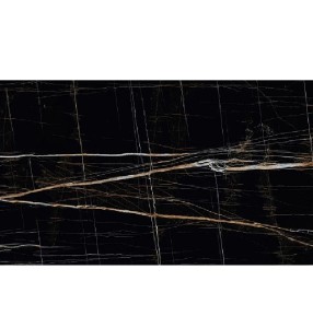 Rak Ceramics Black Beauty Polished Rett. 60x120 płytki gresowe imitujące czarny marmur