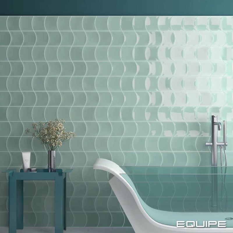 Equipe Wave Mint 12x12 płytki ścienne 128860