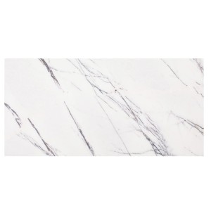 Cokoł marmurowy biały Lilac polerowany 7x60x2 cm